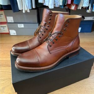 Beckett Simonon Men's Medina Leather Boots Tan